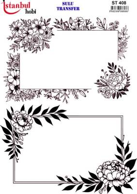 İstanbul Hobi Sulu Transfer 25x35 cm ST 408 - 1