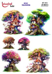İstanbul Hobi Sulu Transfer 25x35 cm ST 413 - 1