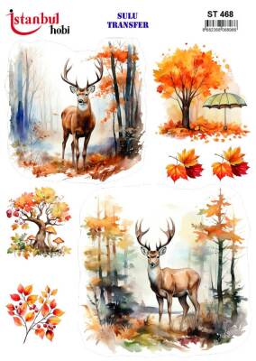 İstanbul Hobi Sulu Transfer 25x35 cm ST 468 - 1