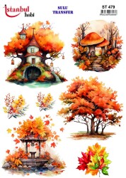 İstanbul Hobi Sulu Transfer 25x35 cm ST 479 - 1