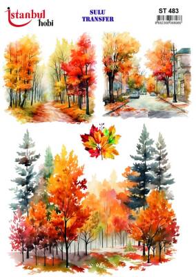 İstanbul Hobi Sulu Transfer 25x35 cm ST 483 - 1