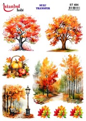 İstanbul Hobi Sulu Transfer 25x35 cm ST 484 - 1