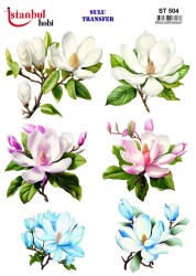 İstanbul Hobi Sulu Transfer 25x35 cm ST 504 - 1