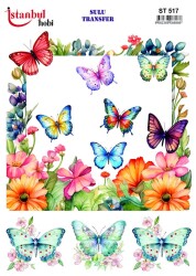 İstanbul Hobi Sulu Transfer 25x35 cm ST 517 - 1