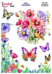 İstanbul Hobi Sulu Transfer 25x35 cm ST 518 - 1