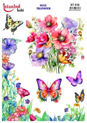 İstanbul Hobi Sulu Transfer 25x35 cm ST 518 - 1