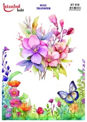 İstanbul Hobi Sulu Transfer 25x35 cm ST 519 - 1