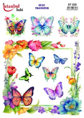 İstanbul Hobi Sulu Transfer 25x35 cm ST 520 - 1