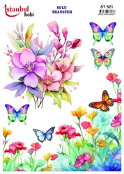 İstanbul Hobi Sulu Transfer 25x35 cm ST 521 - 1