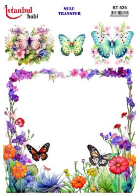 İstanbul Hobi Sulu Transfer 25x35 cm ST 525 - 1