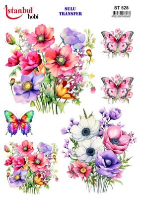 İstanbul Hobi Sulu Transfer 25x35 cm ST 528 - 1