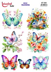 İstanbul Hobi Sulu Transfer 25x35 cm ST 535 - 1