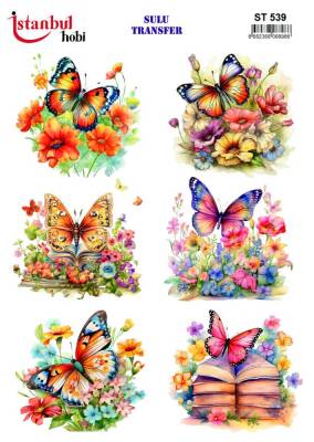 İstanbul Hobi Sulu Transfer 25x35 cm ST 539 - 1
