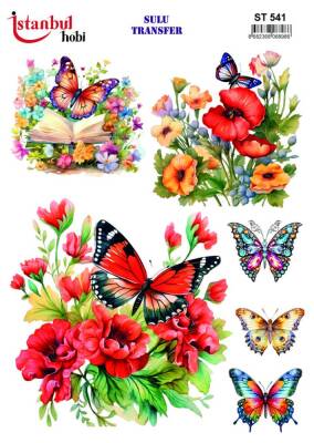 İstanbul Hobi Sulu Transfer 25x35 cm ST 541 - 1