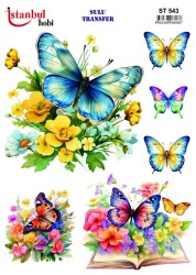 İstanbul Hobi Sulu Transfer 25x35 cm ST 543 - 1