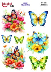 İstanbul Hobi Sulu Transfer 25x35 cm ST 545 - 1