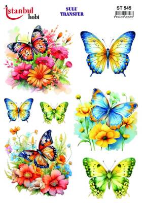 İstanbul Hobi Sulu Transfer 25x35 cm ST 545 - 1