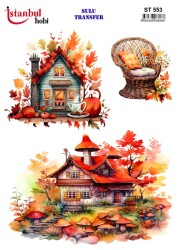 İstanbul Hobi Sulu Transfer 25x35 cm ST 553 - 1