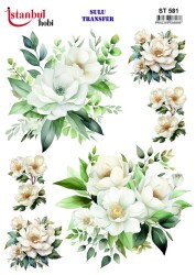 İstanbul Hobi Sulu Transfer 25x35 cm ST 581 - 1