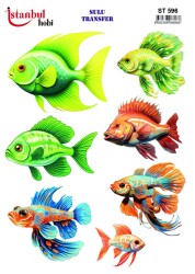 İstanbul Hobi Sulu Transfer 25x35 cm ST 596 - 1