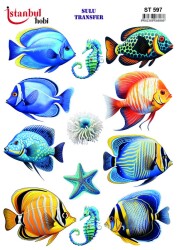 İstanbul Hobi Sulu Transfer 25x35 cm ST 597 - 1