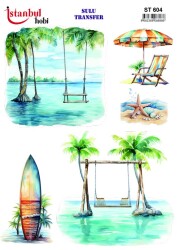 İstanbul Hobi Sulu Transfer 25x35 cm ST 604 - 1