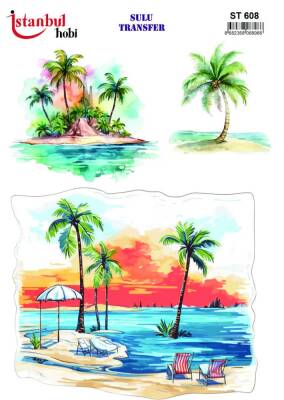 İstanbul Hobi Sulu Transfer 25x35 cm ST 608 - 1