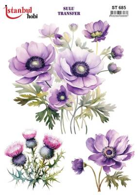 İstanbul Hobi Sulu Transfer 25x35 cm ST 685 - 1