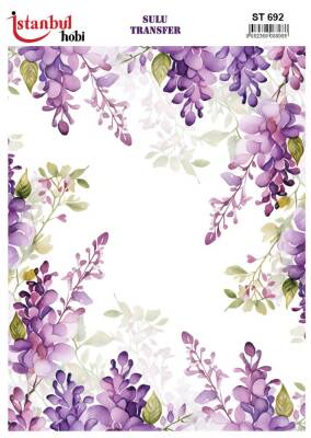 İstanbul Hobi Sulu Transfer 25x35 cm ST 692 - 1