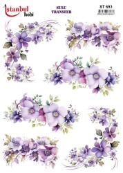 İstanbul Hobi Sulu Transfer 25x35 cm ST 693 - 1