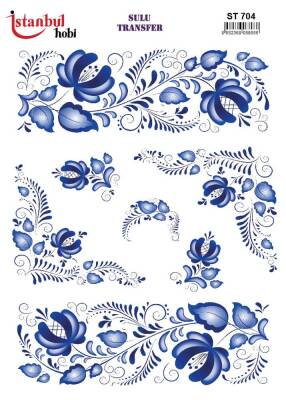 İstanbul Hobi Sulu Transfer 25x35 cm ST 704 - 1
