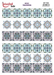 İstanbul Hobi Sulu Transfer 25x35 cm ST 705 - 1