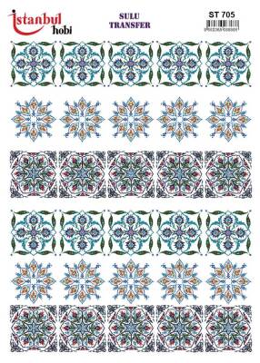 İstanbul Hobi Sulu Transfer 25x35 cm ST 705 - 1