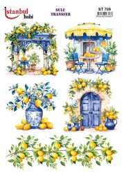 İstanbul Hobi Sulu Transfer 25x35 cm ST 709 - 1