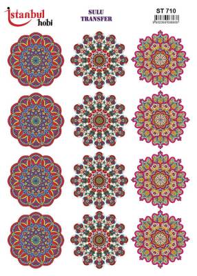 İstanbul Hobi Sulu Transfer 25x35 cm ST 710 - 1