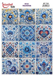 İstanbul Hobi Sulu Transfer 25x35 cm ST 732 - 1