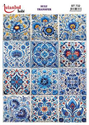 İstanbul Hobi Sulu Transfer 25x35 cm ST 732 - 1