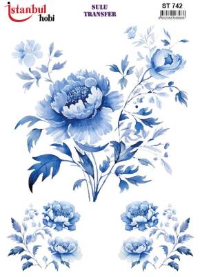 İstanbul Hobi Sulu Transfer 25x35 cm ST 742 - 1