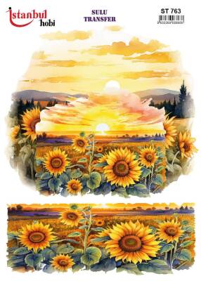 İstanbul Hobi Sulu Transfer 25x35 cm ST 763 - 1