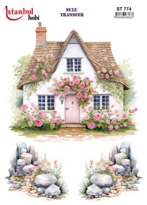İstanbul Hobi Sulu Transfer 25x35 cm ST 774 - 1