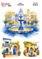 İstanbul Hobi Sulu Transfer 25x35 cm ST 790 - 1