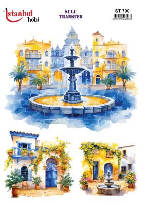 İstanbul Hobi Sulu Transfer 25x35 cm ST 790 - 1