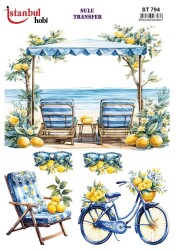 İstanbul Hobi Sulu Transfer 25x35 cm ST 794 - 1