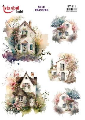 İstanbul Hobi Sulu Transfer 25x35 cm ST 811 - 1