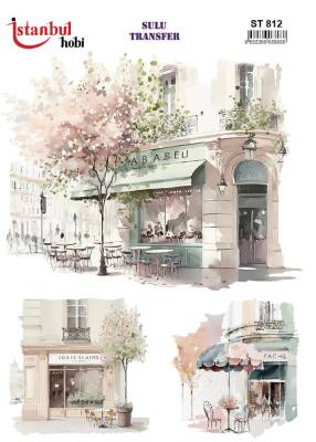 İstanbul Hobi Sulu Transfer 25x35 cm ST 812 - 1
