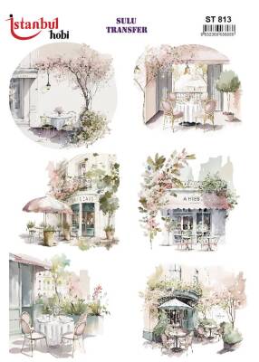 İstanbul Hobi Sulu Transfer 25x35 cm ST 813 - 1