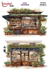 İstanbul Hobi Sulu Transfer 25x35 cm ST 819 - 1