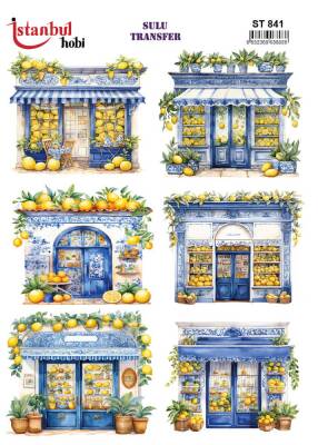 İstanbul Hobi Sulu Transfer 25x35 cm ST 841 - 1