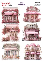 İstanbul Hobi Sulu Transfer 25x35 cm ST 874 - 1