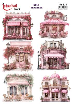 İstanbul Hobi Sulu Transfer 25x35 cm ST 874 - 1